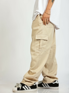 Calça cargo bege - comprar online