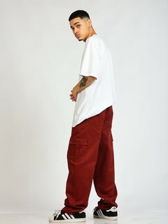 Calça cargo Vinho - comprar online
