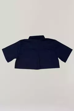 Cropped Work Azul Marinho - loja online