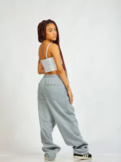 Calça Baggy moletom na internet