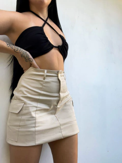 Saia cargo bege
