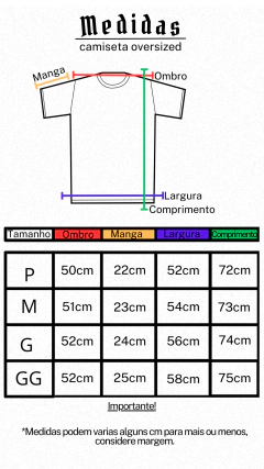 Camiseta Oversized Branca Feminina - Co BUKA: Calças, Camisetas, Saias, Bermudas e muito mais!