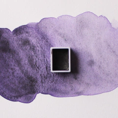 Violeta Uva - aquarela profissional com granulação - Pestilento Art