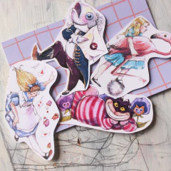 Kit de adesivos alice - comprar online