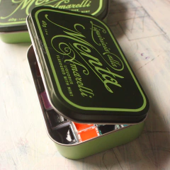 Estojo lata italiana menta 22 cores - Garimpo - Pestilento Art