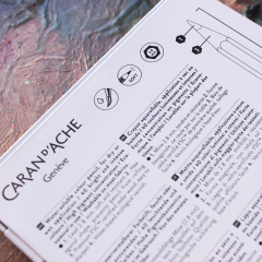 Lápis de cor aquarelavél Swisscolor Caran D'ache - lata com 12 lápis - comprar online