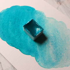 Turquesa de cobalto teal - aquarela de linha profissional - comprar online