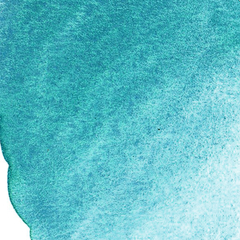 Turquesa de cobalto teal - aquarela de linha profissional