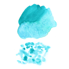 Turquesa de cobalto teal - aquarela de linha profissional na internet