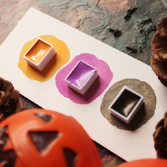 Kit de aquarelas HALLOWEEN (EDIÇÃO LIMITADA)
