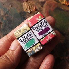 Kit de aquarelas orientais (tipo gansai) 1 - linha profissional - comprar online
