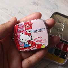 Estojo Hello Kitty 50 anos - 8 cores Garimpo
