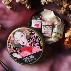 Kit de aquarelas gansai de linha profissional - EDIÇÃO COMEMORATIVA HANAMATSURI (FESTIVAL DAS FLORES) - Pestilento Art