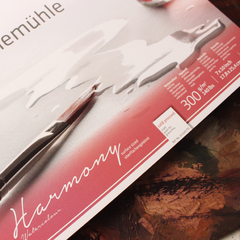 Papel para aquarela Harmony textura fina Hahnemuhle - comprar online