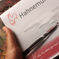 Papel para aquarela Harmony textura fina Hahnemuhle