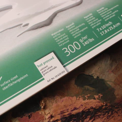 Papel para aquarela Harmony textura satinada Hahnemuhle na internet