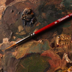 Pincel para aquarela Tíntoretto - Tank 725 número 6 na internet