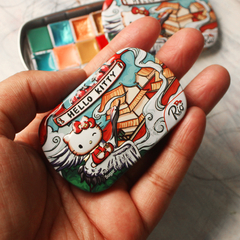 Estojo Hello Kitty garça - Garimpo na internet