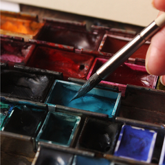 Pincel para aquarela Tíntoretto Profissional - Magneto 1477 número 3/0 - loja online