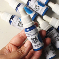 Aquarela fluida na cor Azul de Ftalo (urano) - tinta de linha profissional (cópia)