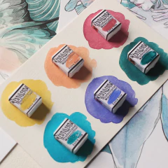 Kit aquarelas Carol Passos - aquarelas de linha profissional na internet