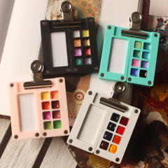 Kit mini estojos portatéis - aquarelas com qualidade profissional - comprar online