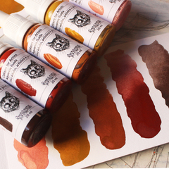 Kit de aquarelas fluidas cores Terrosas na internet