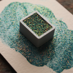 Lagoon turquesa metalizado - aquarela de linha profissional - comprar online