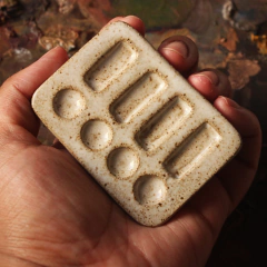 Mini paleta em cerâmica "clássica"