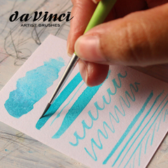 Pincel para aquarela da Vinci número 0 cerdas sintéticas - linha Fit Synthetics série 373 - comprar online