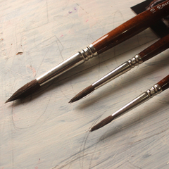 Kit de pincéis Escoda Semi Novos - pincéis para aquarela de linha profissional - comprar online