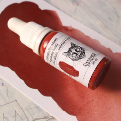 Aquarela fluida na cor Rony (óxido vermelho) - tinta de linha profissional - comprar online