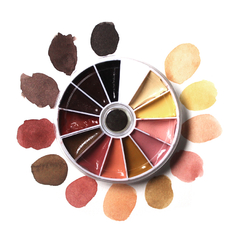 PRÉ VENDA - Estojo de tinta aquarela 12 "skin tones" (linha profissional) na internet