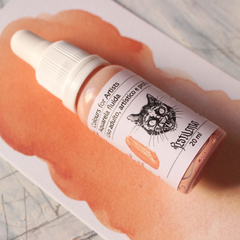 Kit de aquarelas fluidas cores Terrosas - Pestilento Art