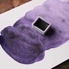 Violeta Uva - aquarela profissional com granulação na internet