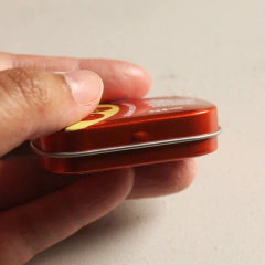 Latinha Mini Grapefruit - vazia para armazenamento de pastilhas de tinta aquarela - comprar online