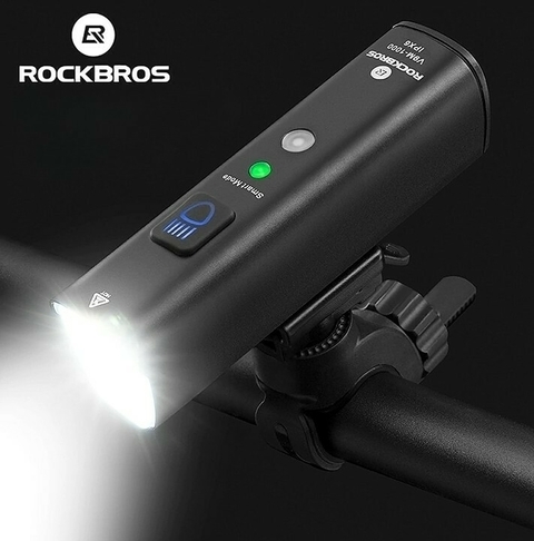 Lanterna para Bicicleta com Sensor de Vibração Inteligente