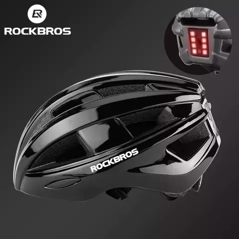 Capacete Ultraleve para Ciclismo com Luz Traseira