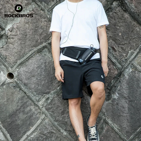 Bolsa para garrafa de água e celular para ciclismo e caminhada