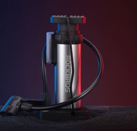 Bomba de ar de alta pressão ROCKBROS 80 PSI AV / FV Bomba de ar portátil para bicicleta de ar bicicleta Bomba de bicicleta MTB Acessórios de bicicleta
