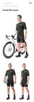 Camisa de Ciclismo Manga Curta Masculina