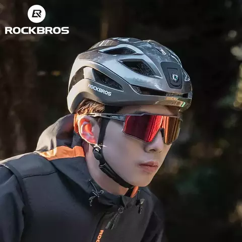 Capacete de Ciclismo com Lanterna Ultraleve
