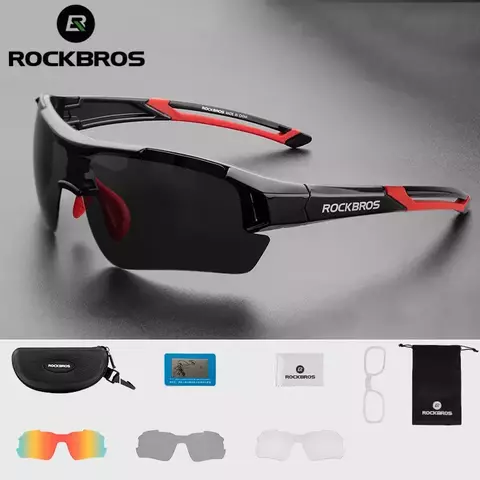 Óculos de Sol Polarizados Esportivos com 3 Lentes de Proteção - comprar online