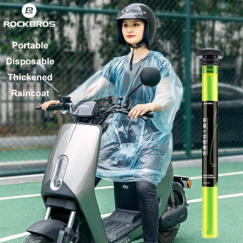 Capa de Chuva Descartável Portátil