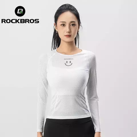 Camisa Respirável de Ciclismo Feminina