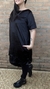 Vestido camiseta veludo - loja online