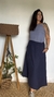 Saia Midi Marinho - comprar online