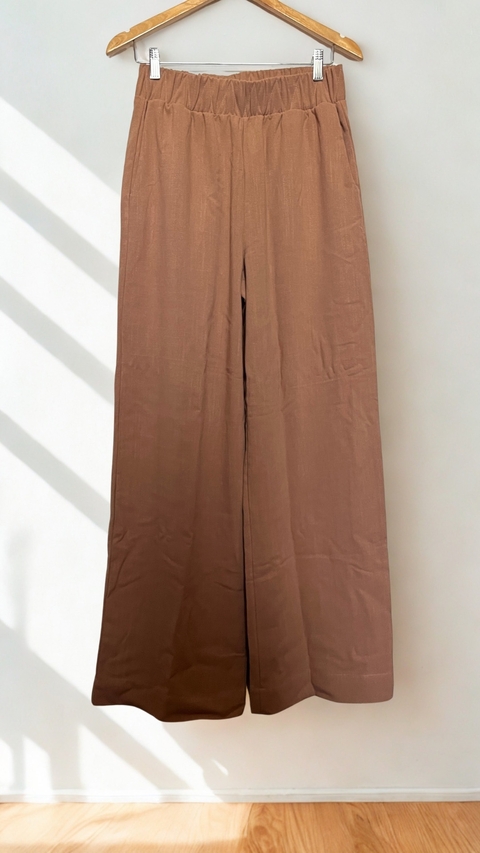 Calça Pantalona Camel - comprar online