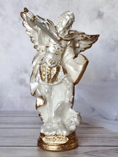 São Miguel Arcanjo - 21 cm - Sagrado Ateliê