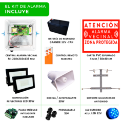 KIT ESTANDAR Alarma vecinal hablada REVO400T EV - comprar online